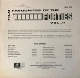 Various - Film Favourites Of The Forties - Vol. II (Vinyl) Image